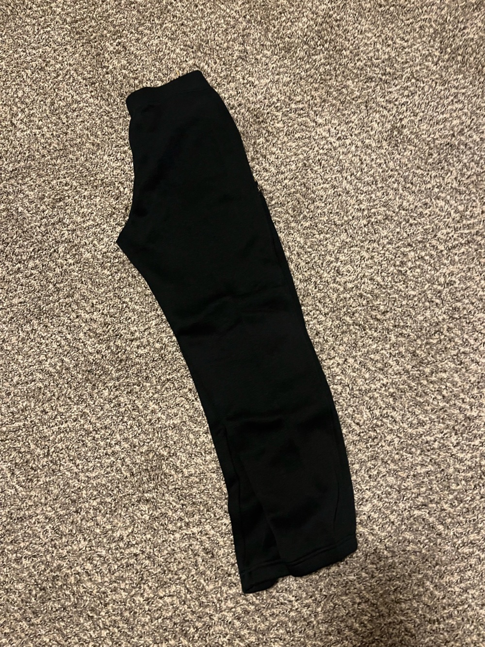 Nike Women’s Black Jogger Sweatpants with Gold Logo Accent - Picture 4 of 4